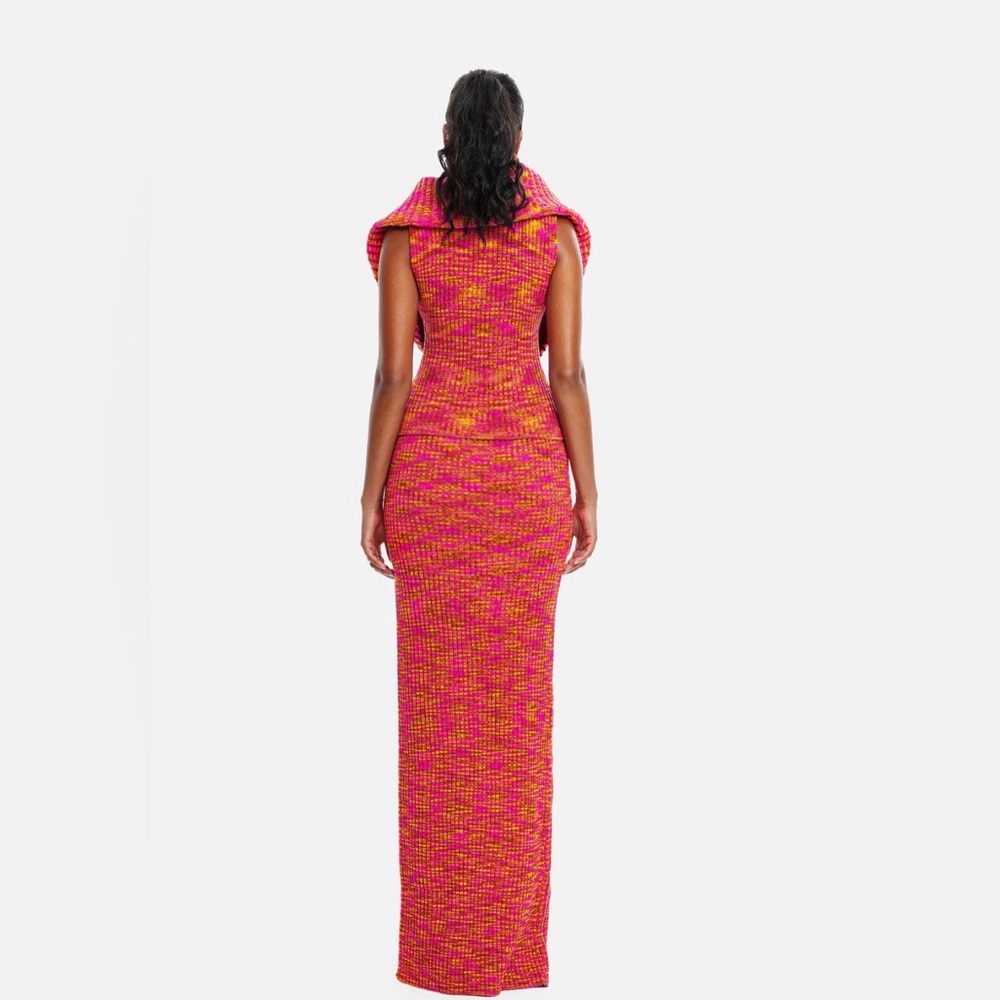 NWT Hanifa Elara Two Piece Set Raspberry Multi - Picture 2 of 3